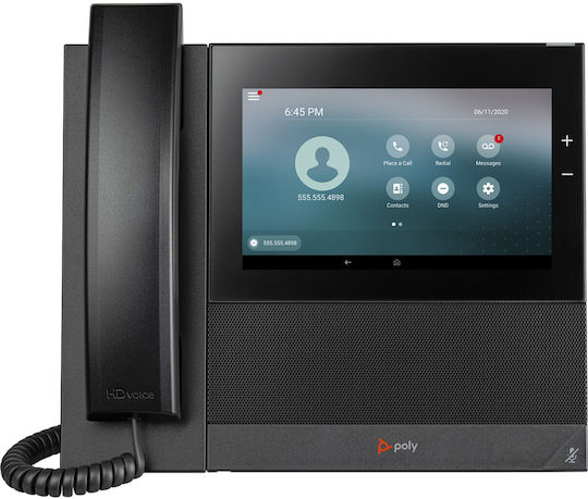 Τηλέφωνο Ip Poly Ccx 600 Bmp Ms Poe-e