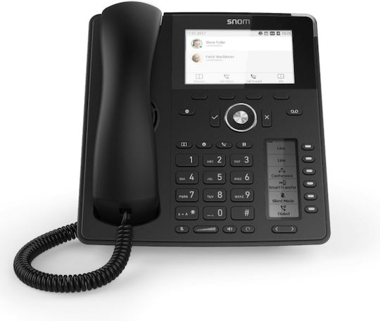 Snom D865 Ενσύρματο Τηλέφωνο IP 12 γραμμών Μαύρο