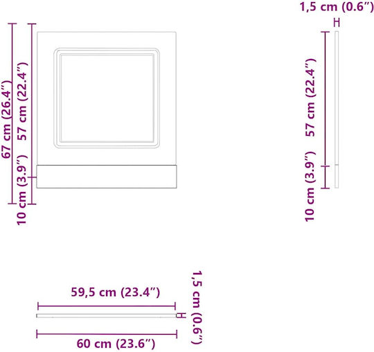 vidaXL Dishwasher Front page Dishwasher 8721158420039