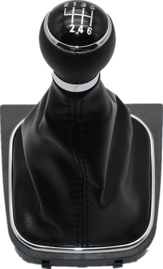Carman Shift Knob with Bubble Ταχυτήτων με Φούσκα VW Caddy, Golf, Jetta, Touran 6 Ταχύτητες for Volkswagen Caddy black