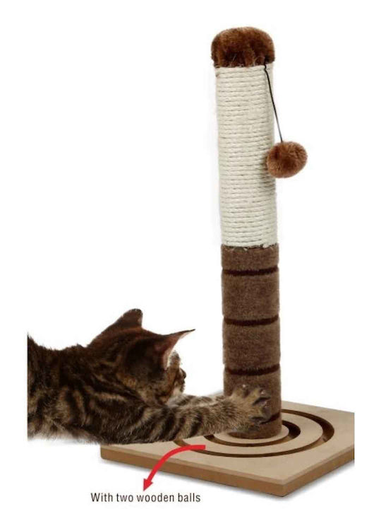 Pet Camelot Pole Braun 29.5x29.5x56cm Pet Camelot Pole Braun 29.5x29.5x56cm