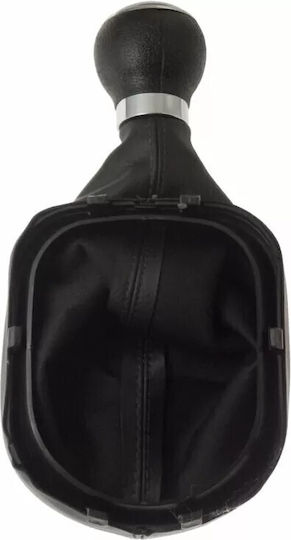6 Shift Knob with Bubble for Volkswagen Caddy / Touran black