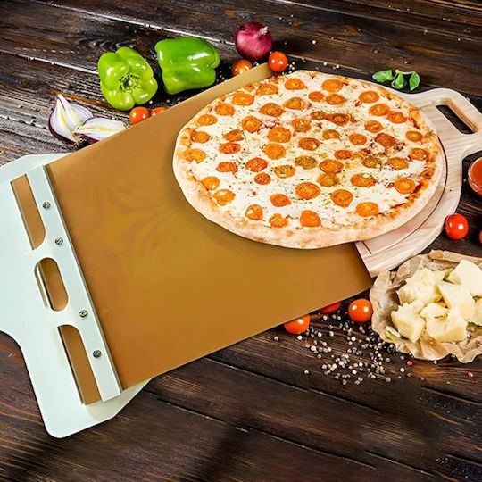 Professional Square Pizza Bread Shovel Sliding Spatula Tray Xxxl