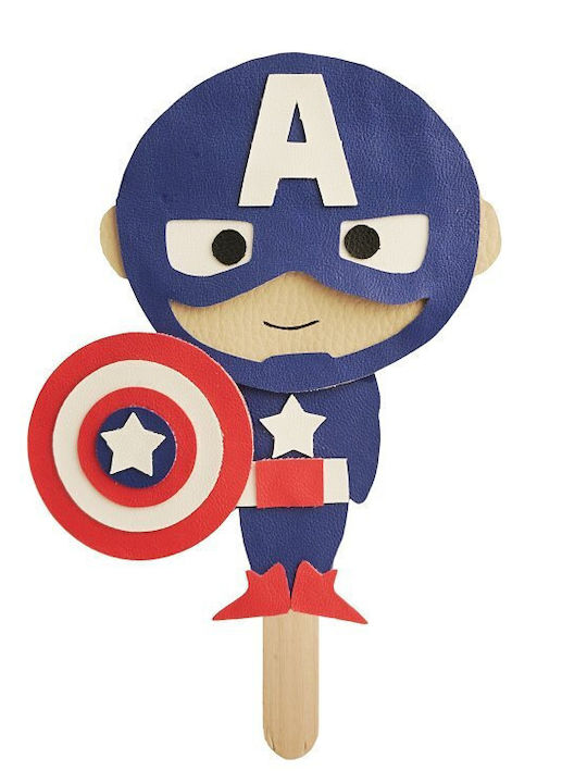 Lumanare De Paste Avengers Pătrată Albastră