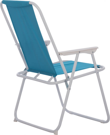 HomeMarkt Deval Stuhl Strand Türkis 56x61x84cm.