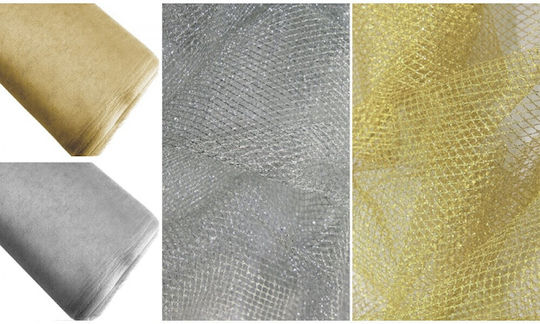 Paperpack Net Tul pentru Bomboane Auriu 1buc