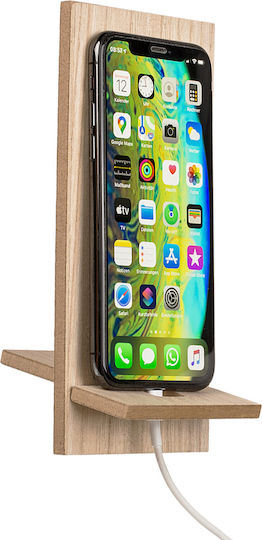 Out of the Blue Desk Stand for Mobile Phone in Brown Colour