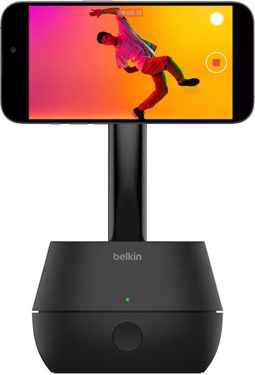 Belkin Auto-tracking-stand Pro Βάση Κινητού Με Ανιχνευτή Κίνησης σε Μαύρο χρώμα