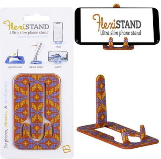 Thinking Gifts Flexistand Βάση Γραφείου για Κινητό σε Πορτοκαλί χρώμα