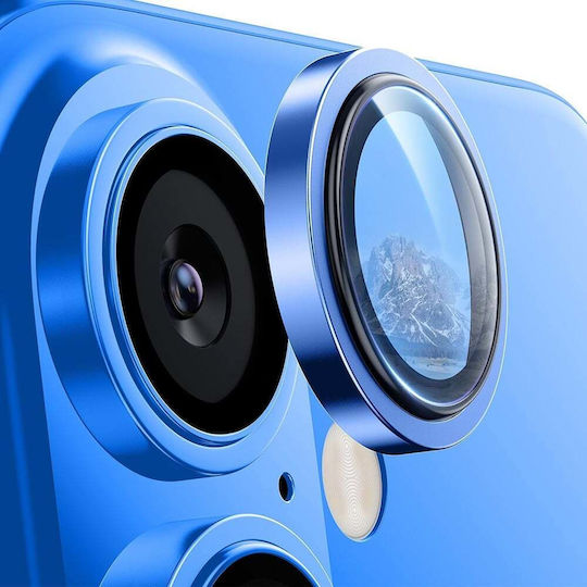 Lito Camera Protection Tempered Glass Blue for the iPhone 16, iPhone 16 Plus