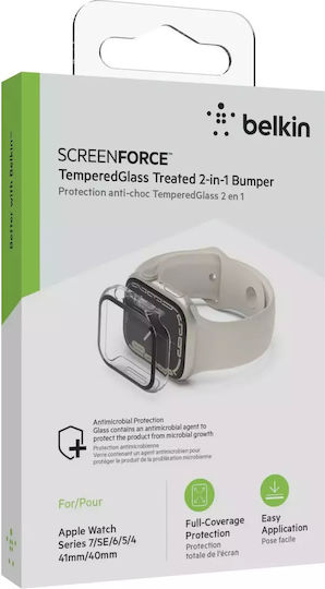Belkin Screen Protector for the Apple Watch 4-8/SE 40/41mm, Belkin 1pcs S7753923