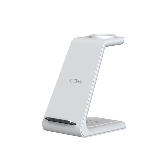 Tech-Protect Wireless Charger (Qi Pad) and Cable USB-C - USB-C 10W Whites (QI15W-A36)