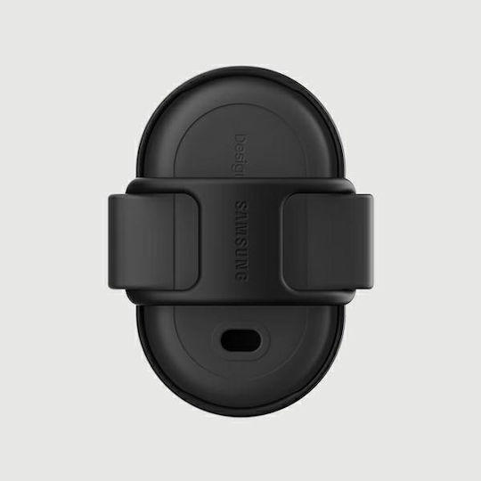 Samsung Θήκη Κολάρου Κατοικιδίων Σιλικόνης για SmartTag2 σε Μαύρο χρώμα