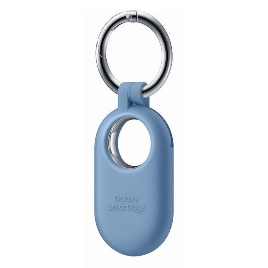 Samsung Keychain Cazul Keychain Silicon pentru SmartTag2 Blue