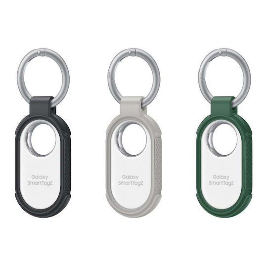 Samsung Θήκη Μπρελόκ Σιλικόνης για SmartTag2 σε Μαύρο χρώμα