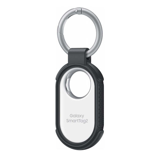 Samsung Θήκη Μπρελόκ Σιλικόνης για SmartTag2 σε Μαύρο χρώμα