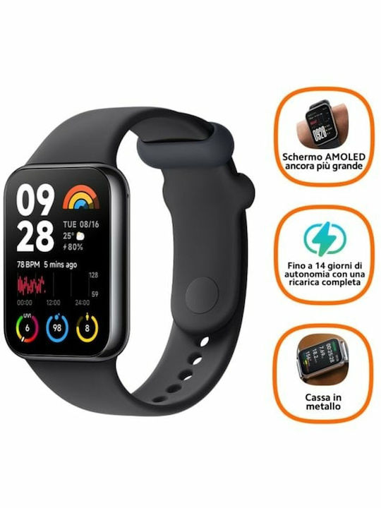 Xiaomi Smart Band 8 Pro Αδιάβροχο Μαύρο