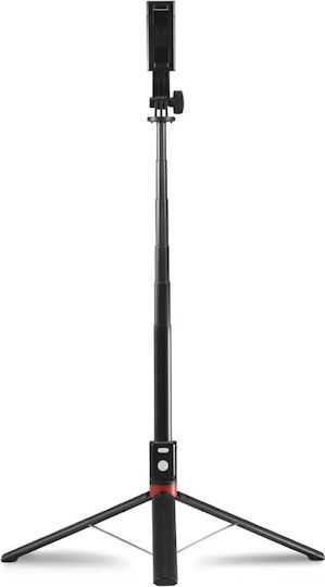HAMA Selfie Stick with Bluetooth & Remote Control Funstand Black 00004662
