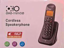 OHO-1101 CID Cordless Phone Black