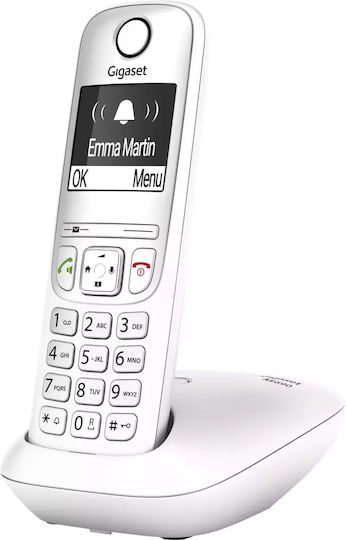 Gigaset AE690 Cordless Phone with Greek Menu White