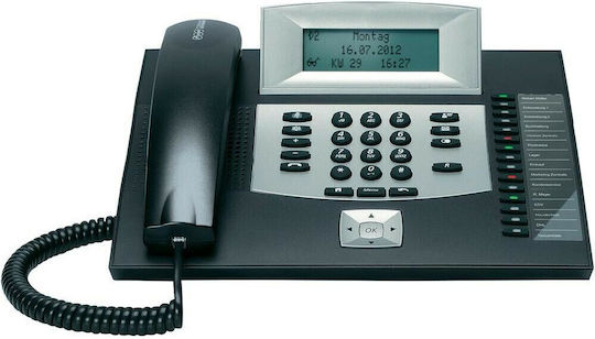 Auerswald COMfortel 1600 Кабелен телефон За офиса Черен 90114