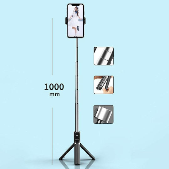 Proda PD-P70S Selfie-Stick Handy-Stativ Weiß