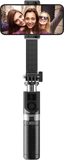 XO SS10 Selfie Stick Cell Phone Tripod Bluetooth Black