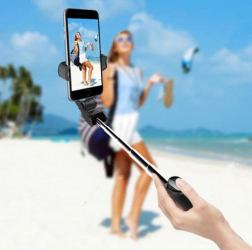 XT-09 Selfie Stick Cell Phone Tripod Bluetooth White