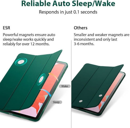 ESR Rebound Jelly Flip Cover Pine Green (iPad Pro 2020 11")