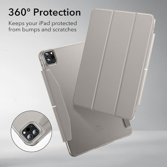 ESR Ascend Flip Cover Gray for iPad Pro 2024 11"