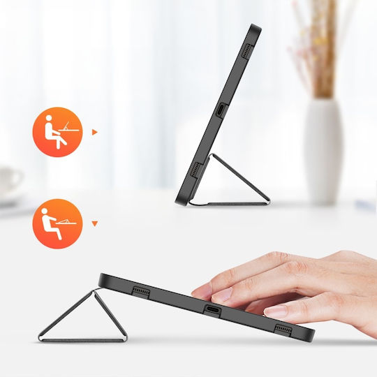 Dux Ducis Domo Flip Cover Μαύρη (SAMSUNG Tab S10 Plus)