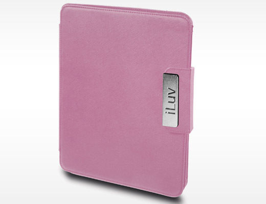 iLuv ICC806 Flip Cover Δερμάτινη Ροζ