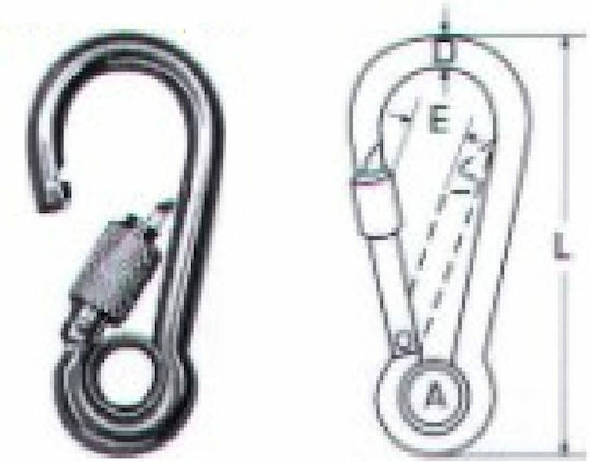 Inoxmare A4 M8005 8mm Γάντζος Σκάφους 8mm