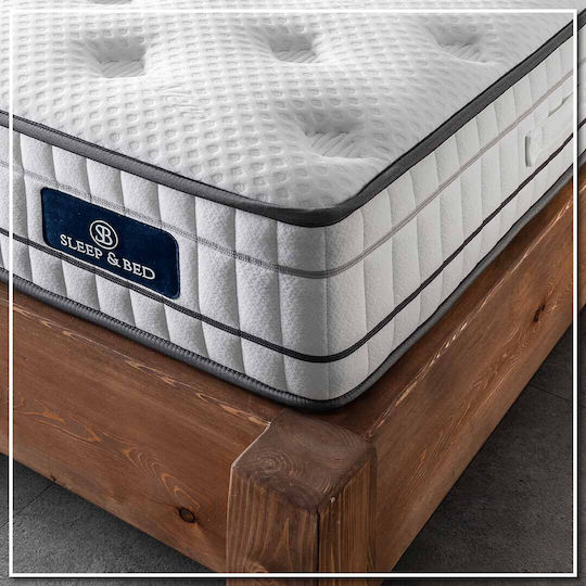 Como felt & wadding producers Aloe Vera Double Face Single Anatomic Saltea Față-verso 90x200x30cm cu Aloe Vera