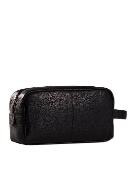 Women's Toiletry Bag Earth in Black Color 24cm
