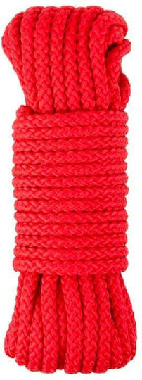 Sm Bondage Rigid Bondage Rope in Red Color