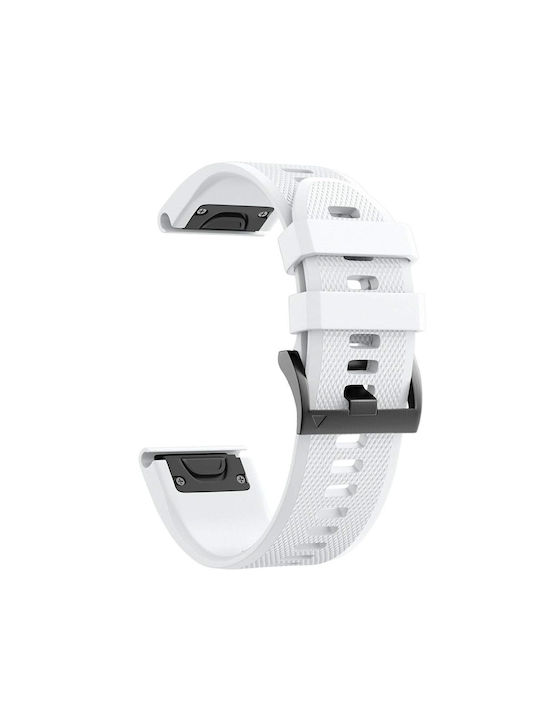 Strap White (Fenix 5S/5S Plus/6S/6S Pro/7S/7S Pro/8 (43mm)) Strap White (Fenix 5S/5S Plus/6S/6S Pro/7S/7S Pro/8 (43mm))