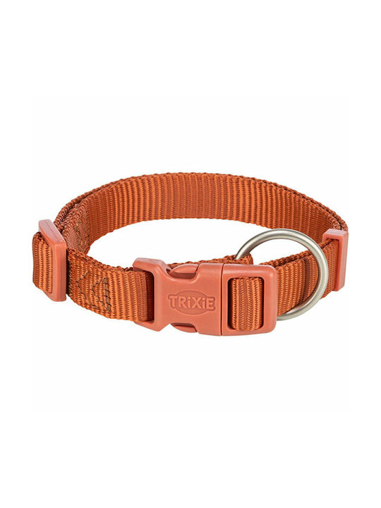 Trixie Premium Hundehalsband in Orange Farbe Klein / Mittel 15mm