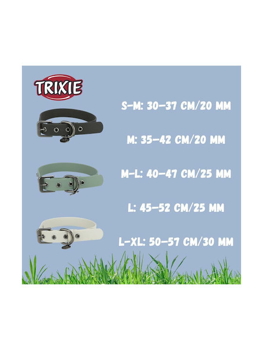 Trixie Citystyle Hundehalsband in Gray Farbe Klein / Mittel 20mm