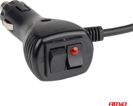 AMiO Car Beacon LED 12 / 24V Waterproof 300cm with Orange Lighting
