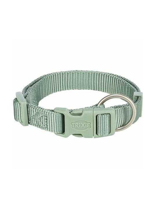 Trixie Premium Dog Collar in Green color 15mm
