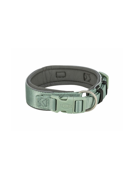 Trixie Premium Dog Collar in Green color XSmall / Small 25mm