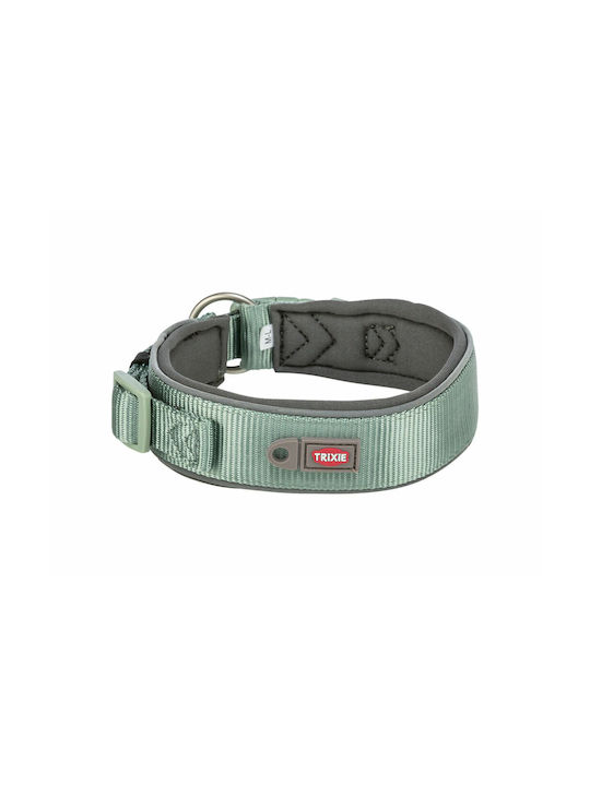 Trixie Premium Dog Collar in Green color XSmall / Small 25mm