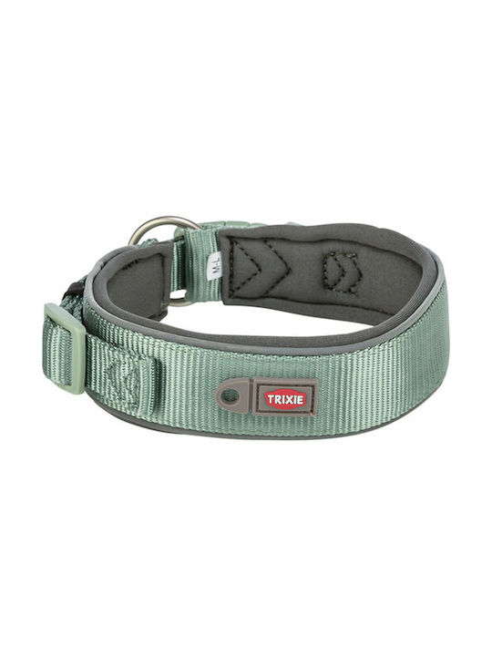 Trixie Premium Dog Collar in Green color XSmall / Small 25mm