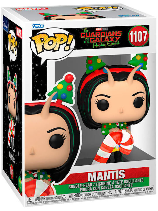 Funko Pop! Marvel: Wächter der Galaxis - Mantis (Ferien) 1107 Wackelkopf