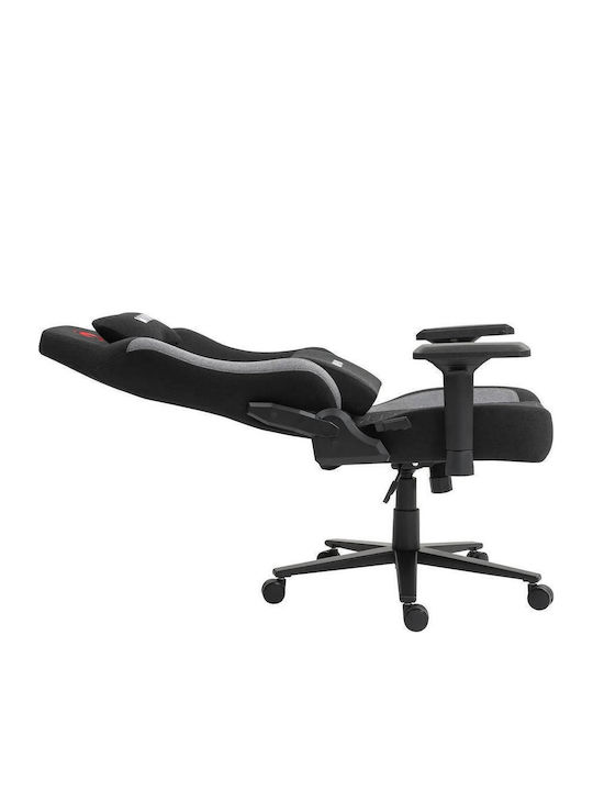 Marvo CH-178 Fabric Gaming Chair with Adjustable Arms Black / Gray