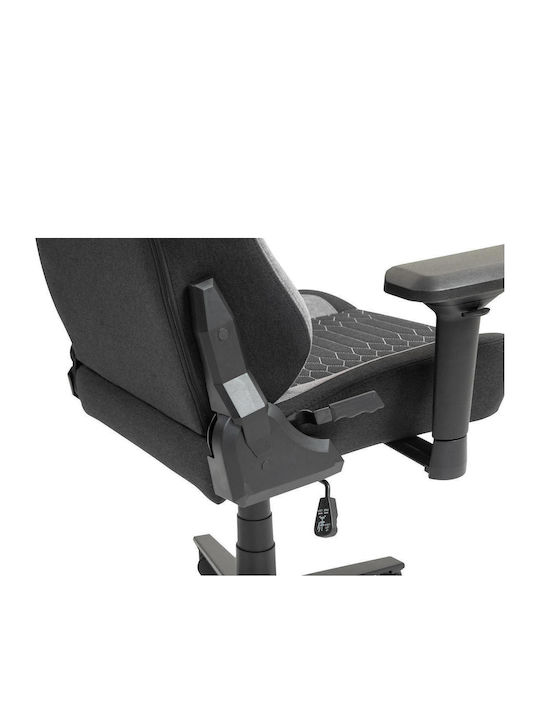 Marvo CH-178 Fabric Gaming Chair with Adjustable Arms Black / Gray