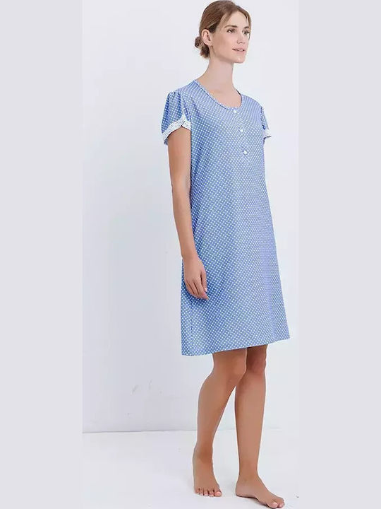 Odyssey Summer Women's Nightdress Blue