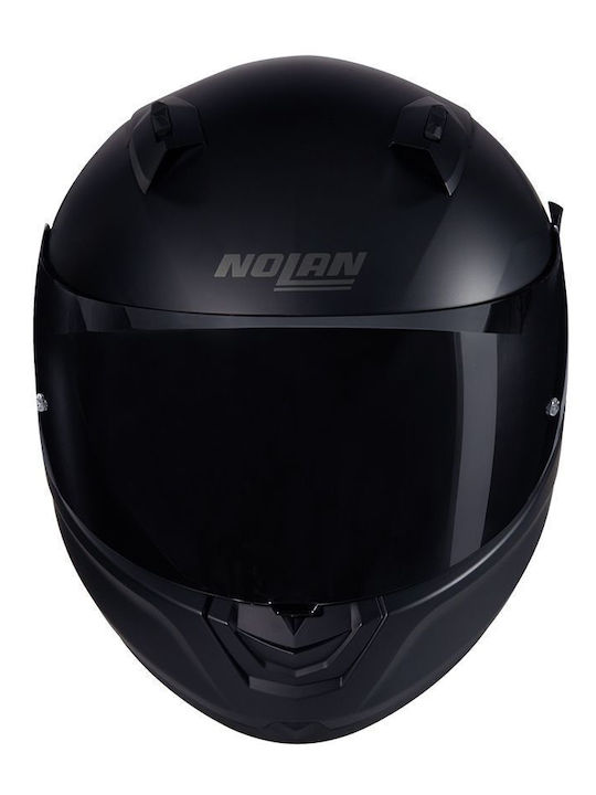 Nolan N60-6 Sport Black Matt Motorcycle Helmet Full Face ECE 22.06 with Sunvisor