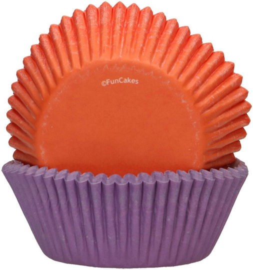Fun Cakes Καραμελόχαρτα για Cupcakes Χάρτινα 5x5cm 00628